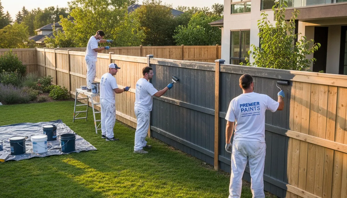 Professional fence painting in Hoboken, NJ with durable finishes for coastal and urban homes